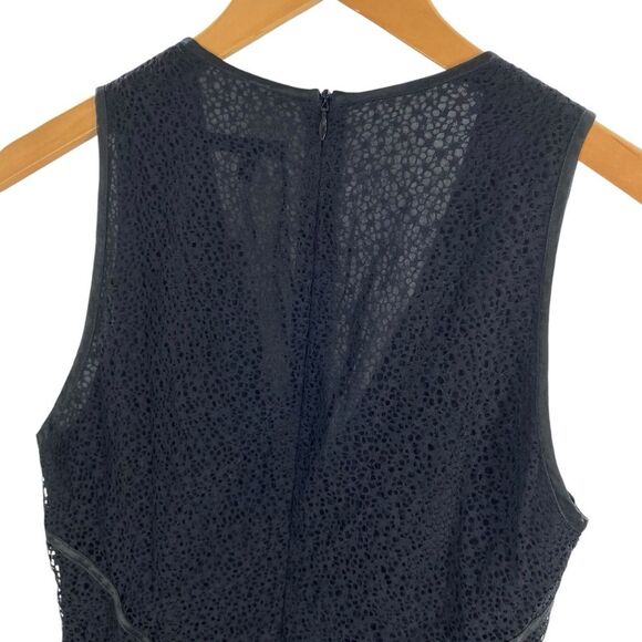 Strenesse Size 6 Black Lace Luxury Cocktail Dress Whimsigoth 100% Silk Victorian - Picture 9 of 11